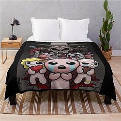 The Binding of Isaac Throw Blanket