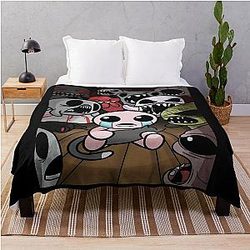 The Binding of Isaac Throw Blanket