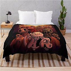 Game the Binding of Isaac Throw Blanket