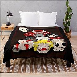 The Binding of Isaac Game Throw Blanket