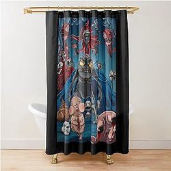 The Binding of Isaac Shower Curtain