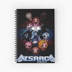 The Binding of Isaac: Game Spiral Notebook