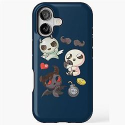 Funny The Binding of Isaac iPhone Tough Case