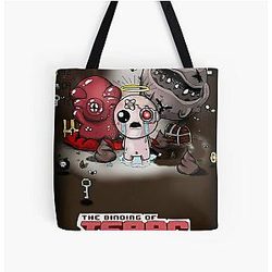 The Binding of Isaac Game All Over Print Tote Bag