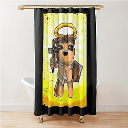 Game The Binding of Isaac Shower Curtain