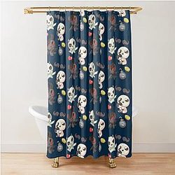 Funny The Binding of Isaac Design Shower Curtain