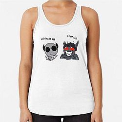 Funny The Binding Of Isaac Design Racerback Tank Top