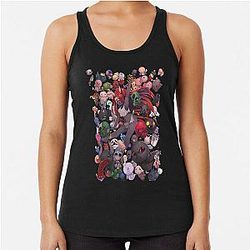 Funny The Binding of Isaac Design Racerback Tank Top
