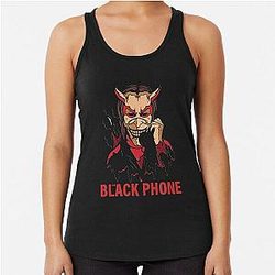 The Black Phone Racerback Tank Top