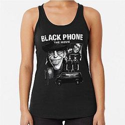 The Black Phone Racerback Tank Top