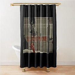 The Black Phone Movie Poster Shower Curtain