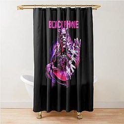 The Black Phone Enigma Vitality Shower Curtain