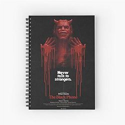 The Black Phone Spiral Notebook