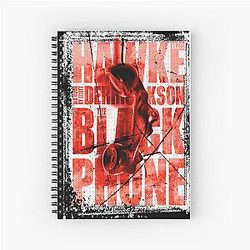 Shadows of the Black Phone Spiral Notebook