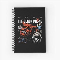 The Black Phone Horror Spiral Notebook