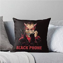 The Black Phone Throw Pillow