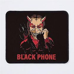 The Black Phone Mouse Pad