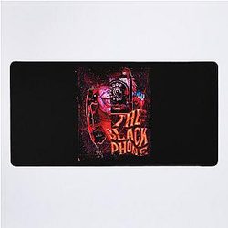A Haunting Black phone thriller Desk Mat