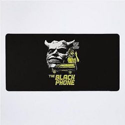 The Black Phone Desk Mat