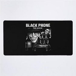The Black Phone Desk Mat