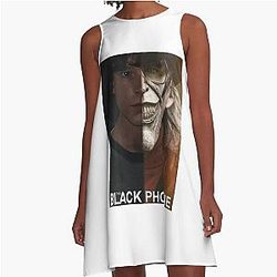 The Black Phone Poster A-Line Dress