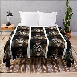 The Black Phone Poster Throw Blanket