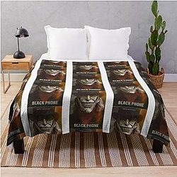 The Phone Poster Throw Blanket