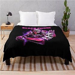 The Enigma of the Black Phone Throw Blanket