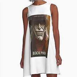 The Black Phone Poster A-Line Dress