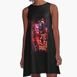 A Haunting Melody The Black Phone A-Line Dress