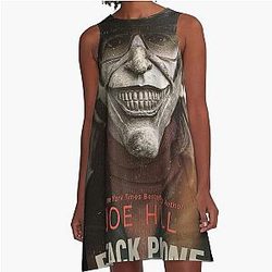 The Black Phone A-Line Dress