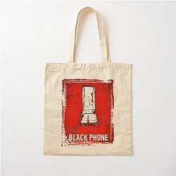 Silent Whispers of The Black Phone Cotton Bag