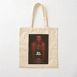 The Black Phone Cotton Tote Bag