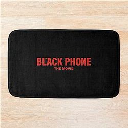 The Black Halloween Bath Mat