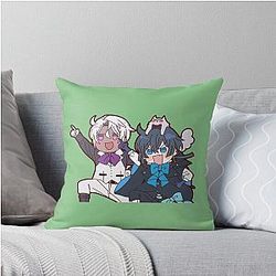 The Case Study of Vanitas Chibi Cute Anime Throw Pillow