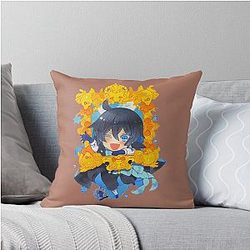 The case study of vanitas Throw Pillow