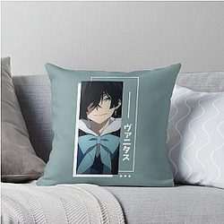 Vanitas Kanji The Case Study of Vanitas Vanitas no Carte Throw Pillow