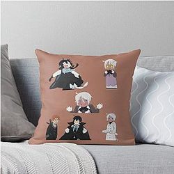 The Case Study of Vanitas Throw Pillow