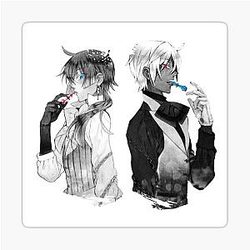 Vanitas and Noe Archiviste - The Case Study of Vanitas Stickers
