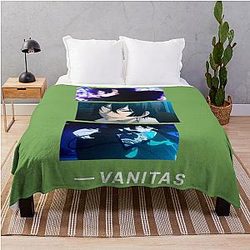 Vanitas Cuts - The case study of Vanitas no Carte Throw Blanket