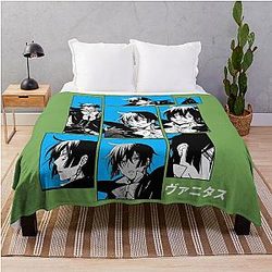 Vanitas Cuts - The case study of Vanitas vanitatis no Carte Throw Blanket