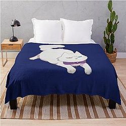 CAT The Case Study of Vanitas Throw Blanket