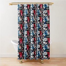The Case Study of Vanitas Graphic Shower Curtain