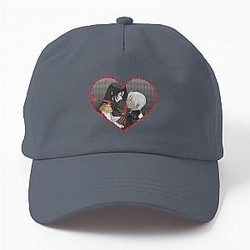 The Case Study of Vanitas Anime Lovers Heart frame Dad Hat
