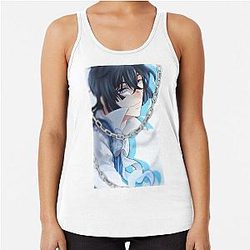 Vanitas No Card The Case Study of Vanitas Vanitas Racerback Tank Top