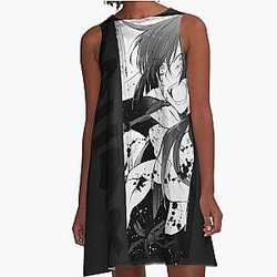 Vanitas Smiling Manga - The Case Study of Vanitas Essential A-Line Dress