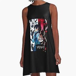 The Case Study of Vanitas Graphic Aline Dress