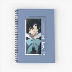 Vanitas Kanji The Case Study of Vanitas Spiral Notebook