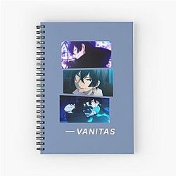 Vanitas Cuts - The case study of Vanitas Vanitas no Carte Spiral Notebook