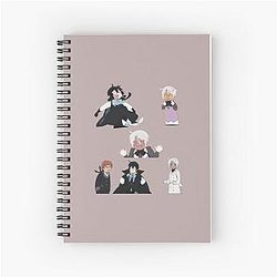 The Case Study of Vanitas Spiral Notebook